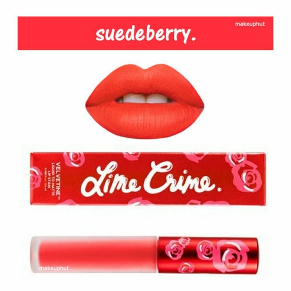 Lime Crime Other - LIME CRIME SUEDEBERRY LIPSTICK